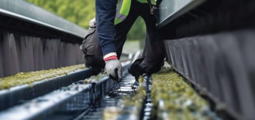 Warehouse Roofing Maintenance - Gutter Maintenance